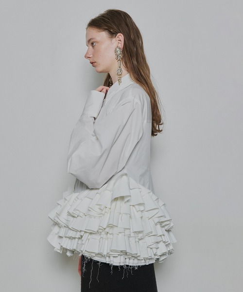 LA BELLE ETUDE(ラベルエチュード)の「"Prima" blouse(シャツ/ブラウス・レディース・ホワイト/ブラック・FREE)」の11枚目の写真