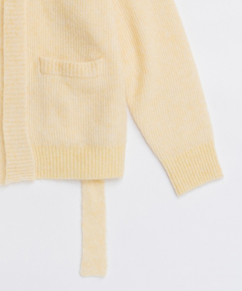 PRANK PROJECT（プランクプロジェクト）の「フーデッドジップカーディガン / Hooded Zip Cardigan（カーディガン/ボレロ・レディース・グレー/イエロー・FREE）」の18枚目の写真