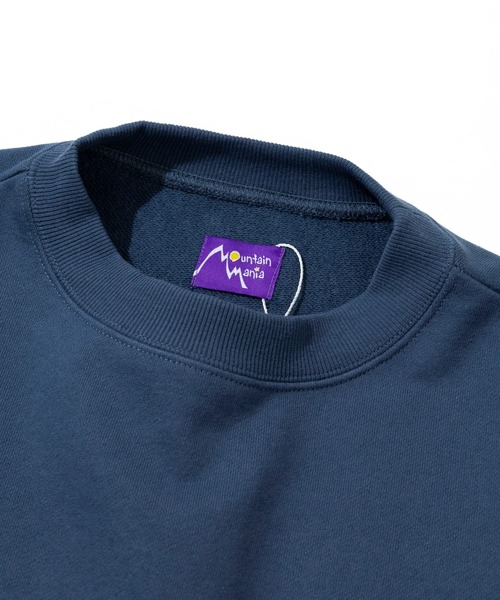 Mountain Mania(マウンテンマニア)の「Mountain Mania/マウンテンマニア Original Heavy Weight Sweat Crew(スウェット・メンズ・杢グレー/ブルー系その他/ブラック・MEDIUM/LARGE/X-LARGE)」の4枚目の写真
