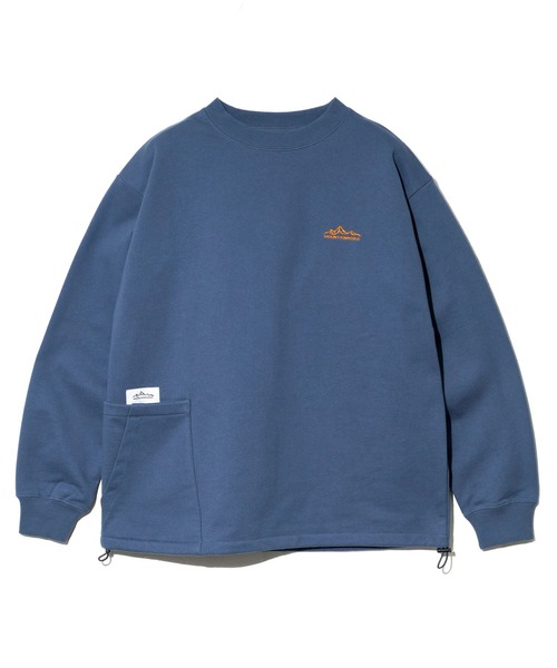 Mountain Mania(マウンテンマニア)の「Mountain Mania/マウンテンマニア Original Heavy Weight Sweat Crew(スウェット・メンズ・杢グレー/ブルー系その他/ブラック・MEDIUM/LARGE/X-LARGE)」の11枚目の写真