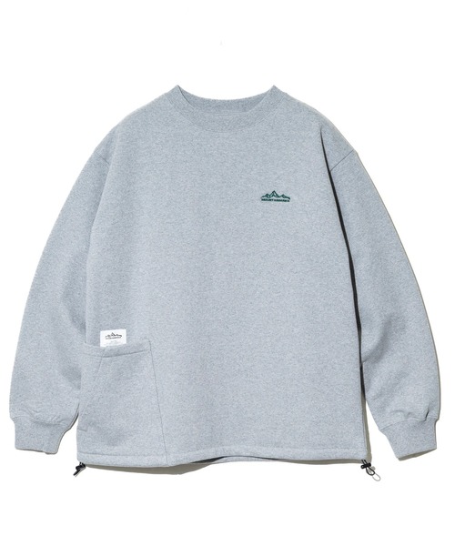 Mountain Mania(マウンテンマニア)の「Mountain Mania/マウンテンマニア Original Heavy Weight Sweat Crew(スウェット・メンズ・杢グレー/ブルー系その他/ブラック・MEDIUM/LARGE/X-LARGE)」の13枚目の写真