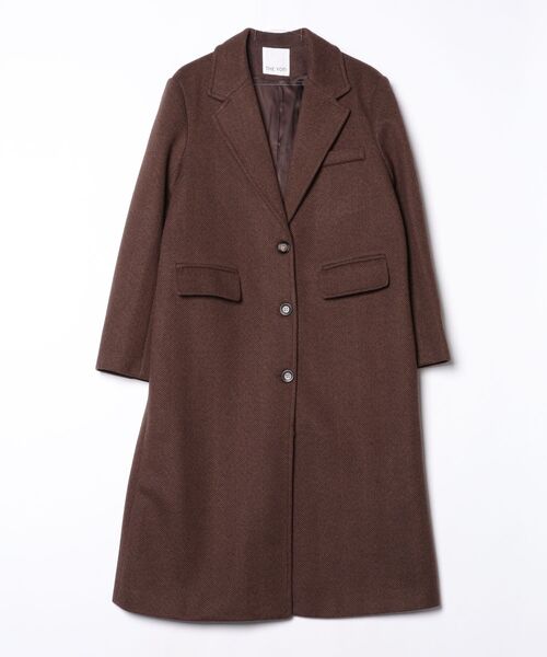 セール】ヘリンボーンツイードチェスターコート（チェスターコート