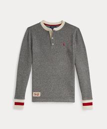 POLO RALPH LAUREN CHILDRENSWEAR（ポロ ラルフ ローレン チルドレンズウェア）の「ワッフルニット コットン ヘンリーネック シャツ（Tシャツ/カットソー・キッズ）」