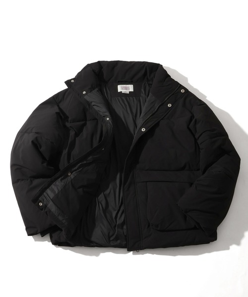 mihns closet(ミンズクローゼット)の「【mihns closet/ミンズクローゼット】 スタンドカラー パデッド ストレッチ ユーティリティポケット ブルゾン(ダウンジャケット/コート・メンズ・ブラック系その他2/ブラック/オフホワイト/セージグリーン/ブラック系その他/ネイビー/クリアブラック/ベージュ・S/M/L/LL)」の17枚目の写真