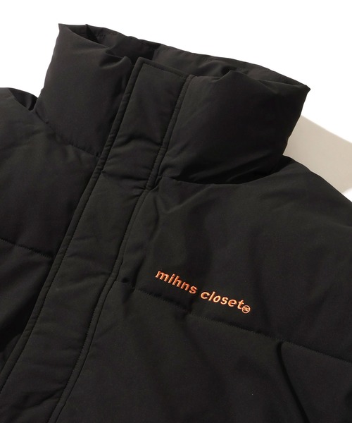 mihns closet(ミンズクローゼット)の「【mihns closet/ミンズクローゼット】 スタンドカラー パデッド ストレッチ ユーティリティポケット ブルゾン(ダウンジャケット/コート・メンズ・ブラック系その他2/ブラック/オフホワイト/セージグリーン/ブラック系その他/ネイビー/クリアブラック/ベージュ・S/M/L/LL)」の20枚目の写真