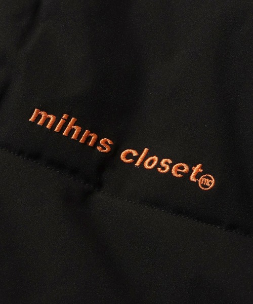 mihns closet(ミンズクローゼット)の「【mihns closet/ミンズクローゼット】 スタンドカラー パデッド ストレッチ ユーティリティポケット ブルゾン(ダウンジャケット/コート・メンズ・ブラック系その他2/ブラック/オフホワイト/セージグリーン/ブラック系その他/ネイビー/クリアブラック/ベージュ・S/M/L/LL)」の21枚目の写真