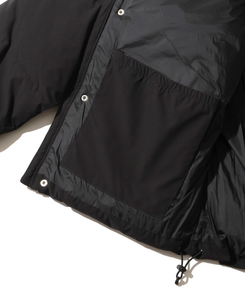 mihns closet(ミンズクローゼット)の「【mihns closet/ミンズクローゼット】 スタンドカラー パデッド ストレッチ ユーティリティポケット ブルゾン(ダウンジャケット/コート・メンズ・ブラック系その他2/ブラック/オフホワイト/セージグリーン/ブラック系その他/ネイビー/クリアブラック/ベージュ・S/M/L/LL)」の12枚目の写真