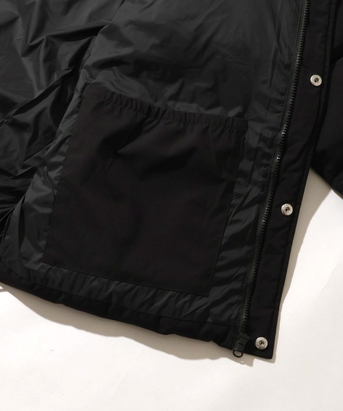 mihns closet(ミンズクローゼット)の「【mihns closet/ミンズクローゼット】 スタンドカラー パデッド ストレッチ ユーティリティポケット ブルゾン(ダウンジャケット/コート・メンズ・ブラック系その他2/ブラック/オフホワイト/セージグリーン/ブラック系その他/ネイビー/クリアブラック/ベージュ・S/M/L/LL)」の13枚目の写真