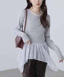 FREE'S MART | ◆イレヘムチュールドッキングカットソー(Tシャツ/カットソー)