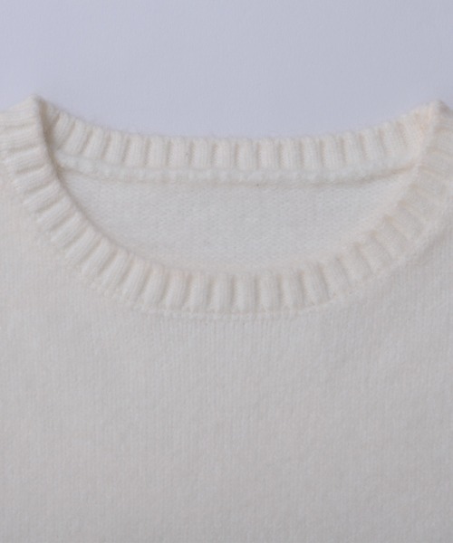 セール】ドットチュールドッキングペプラムニット（ニット/セーター