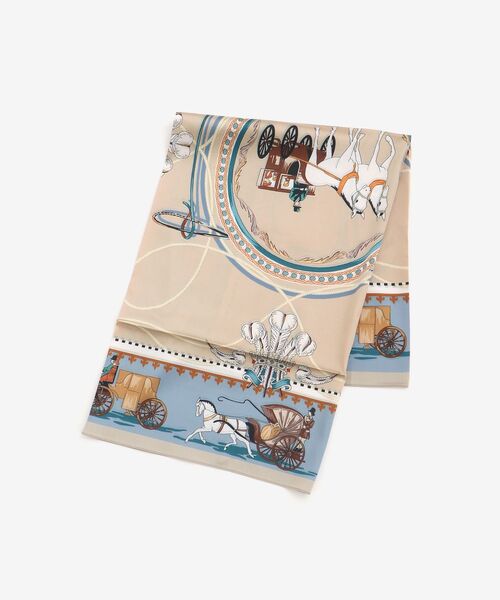 le.coeur blanc（ルクールブラン）の「リバーシブルスカーフ（バンダナ/スカーフ・レディース・グレー系その他/ブラウン系その他2・FREE）」の17枚目の写真