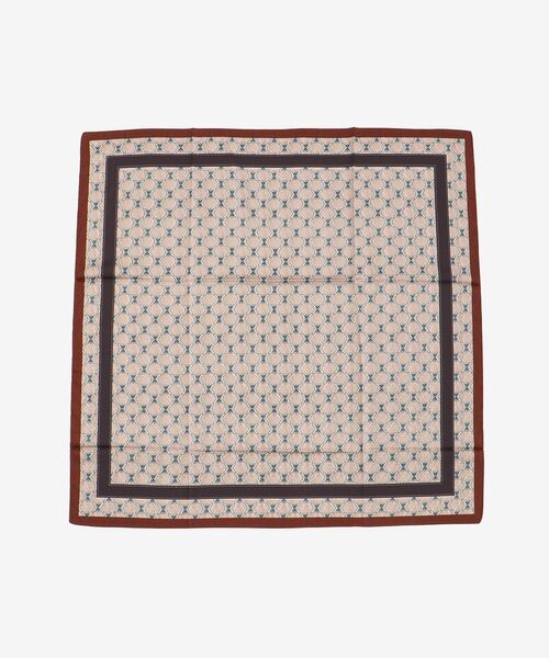 le.coeur blanc（ルクールブラン）の「リバーシブルスカーフ（バンダナ/スカーフ・レディース・グレー系その他/ブラウン系その他2・FREE）」の9枚目の写真