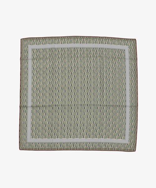 le.coeur blanc（ルクールブラン）の「リバーシブルスカーフ（バンダナ/スカーフ・レディース・グレー系その他/ブラウン系その他2・FREE）」の10枚目の写真