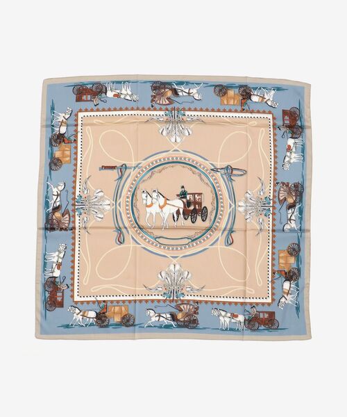 le.coeur blanc（ルクールブラン）の「リバーシブルスカーフ（バンダナ/スカーフ・レディース・グレー系その他/ブラウン系その他2・FREE）」の13枚目の写真