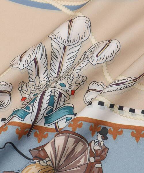 le.coeur blanc（ルクールブラン）の「リバーシブルスカーフ（バンダナ/スカーフ・レディース・グレー系その他/ブラウン系その他2・FREE）」の16枚目の写真