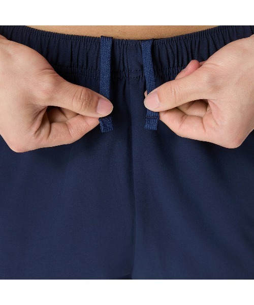 ASICS(アシックス)の「アシックス ASICS はっ水ストレッチウーブンパンツ(その他パンツ・メンズ・ブラック/ネイビー・M/L/LL)」の14枚目の写真