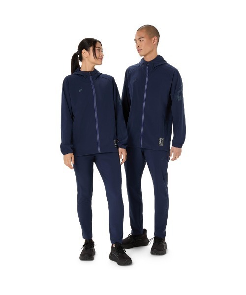 ASICS(アシックス)の「アシックス ASICS はっ水ストレッチウーブンパンツ(その他パンツ・メンズ・ブラック/ネイビー・M/L/LL)」の16枚目の写真