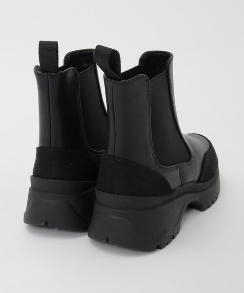 MELROSE claire（メルローズ クレール）の「【サイドゴアブーツ】（ブーツ・レディース・ブラック・3/4/2）」の12枚目の写真