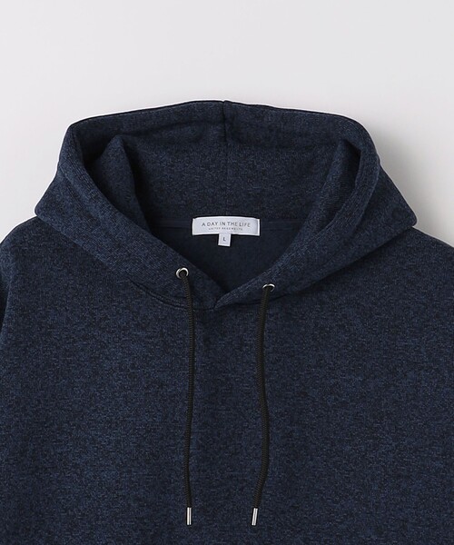 セール】ニットフリース リラックス パーカー ＜A DAY IN THE LIFE
