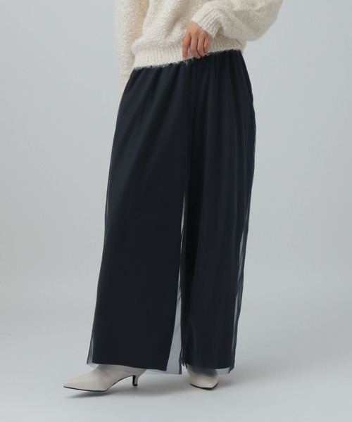 LEPSIM（レプシィム）の「チュールドッキングパンツ　591116（その他パンツ・レディース・ブラック/グレー・FREE）」の21枚目の写真