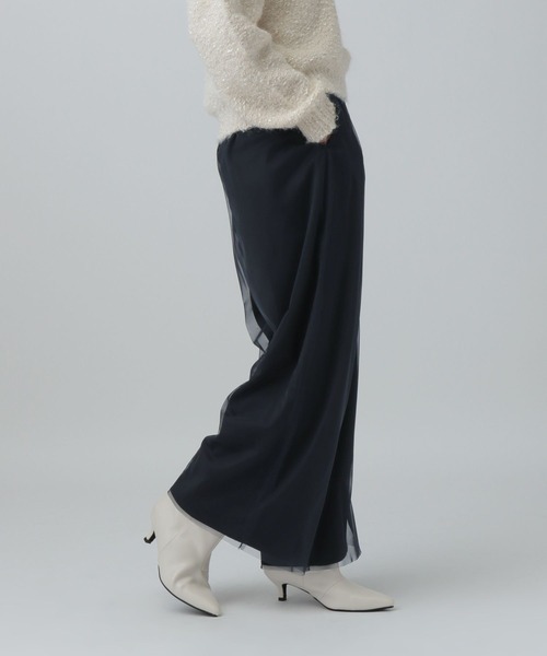 LEPSIM（レプシィム）の「チュールドッキングパンツ　591116（その他パンツ・レディース・ブラック/グレー・FREE）」の22枚目の写真