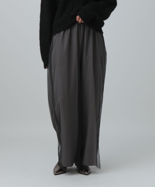 LEPSIM（レプシィム）の「チュールドッキングパンツ　591116（その他パンツ・レディース・ブラック/グレー・FREE）」の16枚目の写真