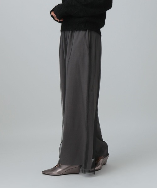 LEPSIM（レプシィム）の「チュールドッキングパンツ　591116（その他パンツ・レディース・ブラック/グレー・FREE）」の18枚目の写真