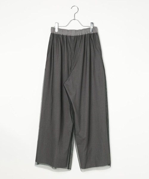 LEPSIM（レプシィム）の「チュールドッキングパンツ　591116（その他パンツ・レディース・ブラック/グレー・FREE）」の11枚目の写真