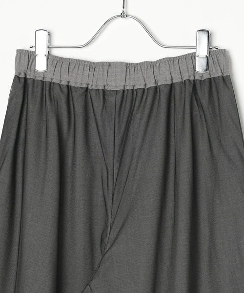 LEPSIM（レプシィム）の「チュールドッキングパンツ　591116（その他パンツ・レディース・ブラック/グレー・FREE）」の5枚目の写真