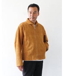 A VONTADE（アボンタージ）の「【A VONTADE】ア ボンタージ/ Suede Sports Jacket　Ⅱ（ブルゾン）」