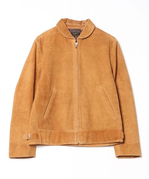 A VONTADE(アボンタージ)の「【A VONTADE】ア ボンタージ/ Suede Sports Jacket Ⅱ(ブルゾン・メンズ・キャメル・SMALL/MEDIUM)」の8枚目の写真