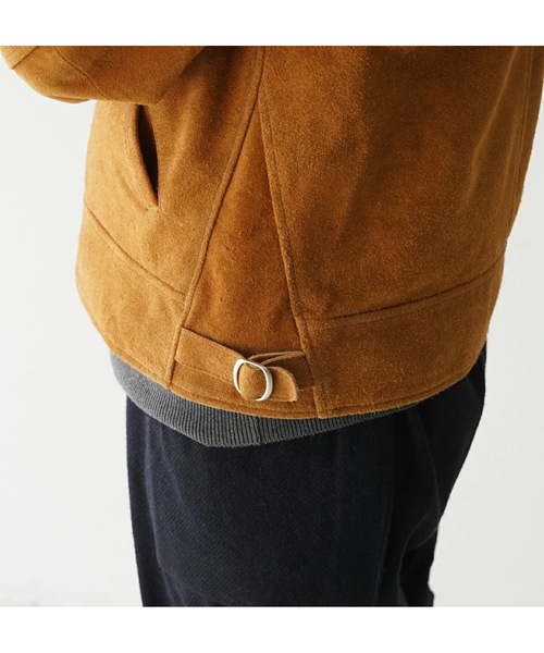 A VONTADE(アボンタージ)の「【A VONTADE】ア ボンタージ/ Suede Sports Jacket Ⅱ(ブルゾン・メンズ・キャメル・SMALL/MEDIUM)」の7枚目の写真