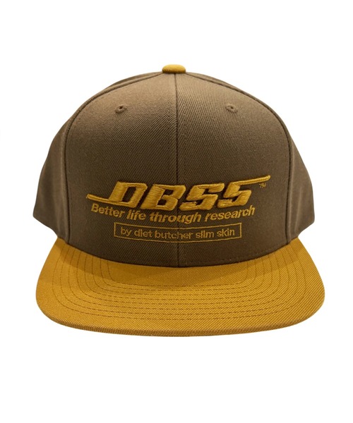 DIET BUTCHER（ダイエットブッチャー）の「DIET BUTCHER SLIM SKIN/ダイエットブッチャースリムスキン DBSS CAP 3Dロゴ フラットバイザー6パネルキャップ（キャップ・メンズ・キャメル/グリーン・FREE）」の14枚目の写真