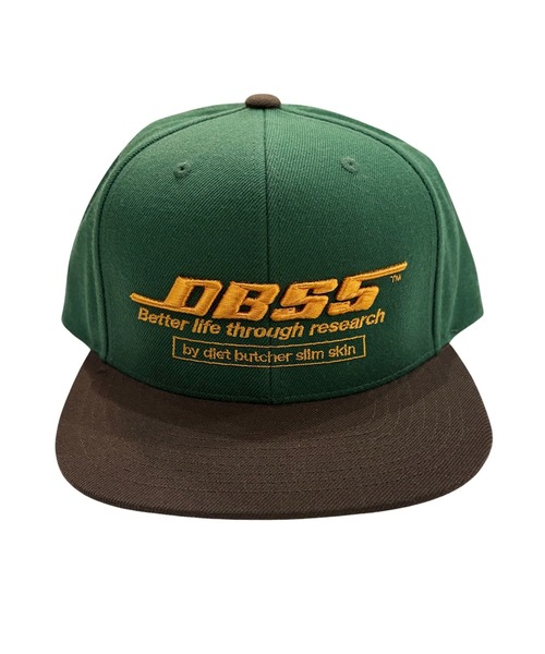 DIET BUTCHER（ダイエットブッチャー）の「DIET BUTCHER SLIM SKIN/ダイエットブッチャースリムスキン DBSS CAP 3Dロゴ フラットバイザー6パネルキャップ（キャップ・メンズ・キャメル/グリーン・FREE）」の18枚目の写真