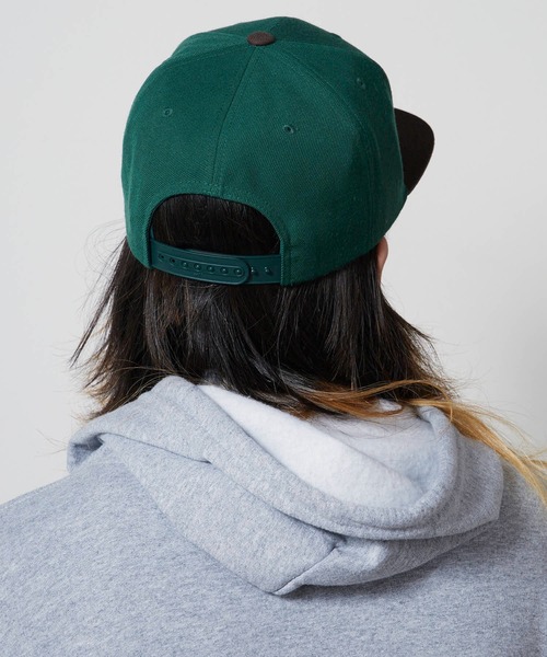 DIET BUTCHER（ダイエットブッチャー）の「DIET BUTCHER SLIM SKIN/ダイエットブッチャースリムスキン DBSS CAP 3Dロゴ フラットバイザー6パネルキャップ（キャップ・メンズ・キャメル/グリーン・FREE）」の13枚目の写真