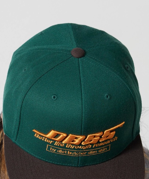 DIET BUTCHER（ダイエットブッチャー）の「DIET BUTCHER SLIM SKIN/ダイエットブッチャースリムスキン DBSS CAP 3Dロゴ フラットバイザー6パネルキャップ（キャップ・メンズ・キャメル/グリーン・FREE）」の12枚目の写真