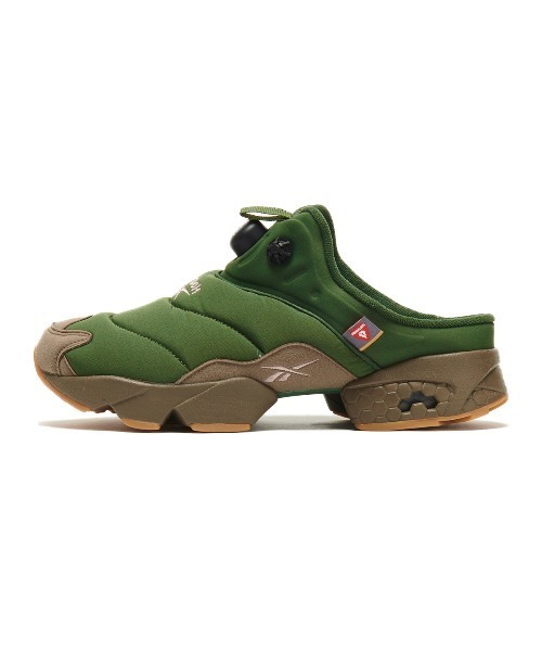 Kinetics(キネティクス)の「REEBOK INSTAPUMP FURY MULE(リーボック インスタポンプフューリー ミュール)(スニーカー・メンズ・グリーン系/キャメル/ブラック・23.5cm/24cm/24.5cm/25cm/25.5cm/26cm/26.5cm/27cm/27.5cm/28cm/28.5cm/29cm/23cm)」の17枚目の写真