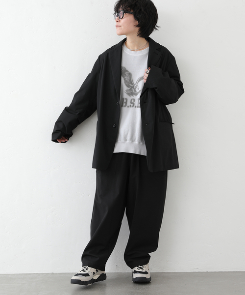 JOURNAL STANDARD LUXE(ジャーナルスタンダード ラックス)の「Stencil Print Sweat(スウェット・レディース・イエロー/ベージュ/ライトグレー・FREE)」の7枚目の写真