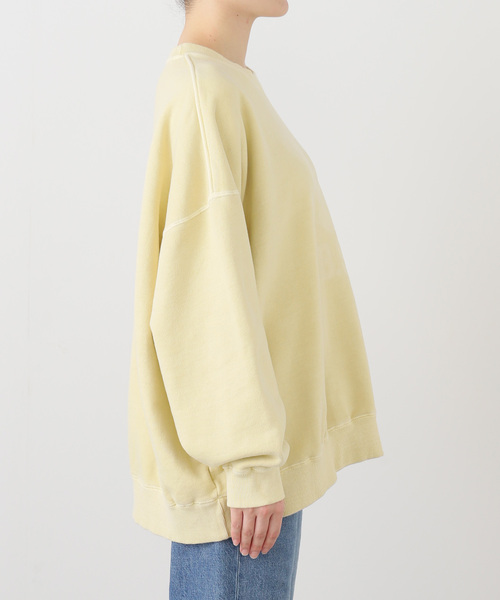 JOURNAL STANDARD LUXE(ジャーナルスタンダード ラックス)の「Stencil Print Sweat(スウェット・レディース・イエロー/ベージュ/ライトグレー・FREE)」の16枚目の写真