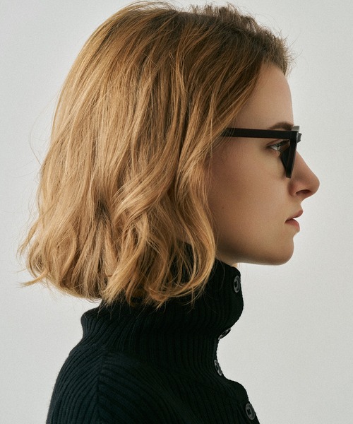 NUEF （ヌエフ）の「ウェリントン型｜クリアレンズ｜トレンド｜紫外線対策｜UVカット｜眼鏡｜NUEF｜クラシック（メガネ・レディース・ブラウン/ブラック/グレー/ブラウン系その他/グレー系その他/ブラック系その他/ブラック×グレー/ブラウン系その他2・FREE）」の11枚目の写真