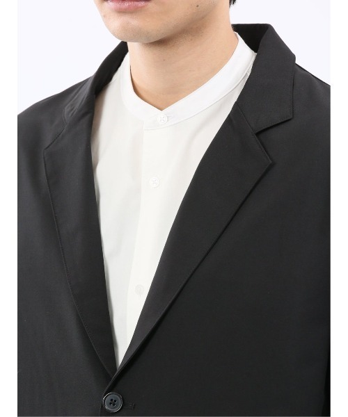 TAKA-Q（タカキュー）の「【ウール混 ストレッチ 防シワ】タカキュー NEO BASICS 2ボタンジャケット(セットアップ可能)（テーラードジャケット・メンズ・ブラック・MEDIUM/LARGE/X-LARGE）」の12枚目の写真