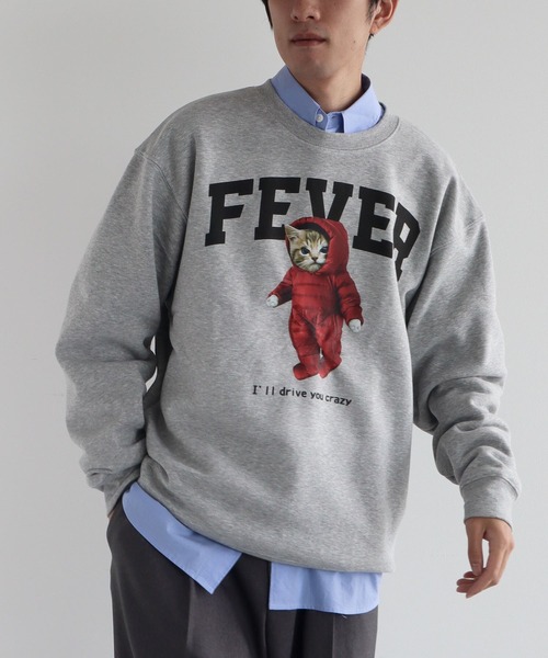 CRAFT STANDARD BOUTIQUE（クラフトスタンダードブティック）の「アニマルスウェットA（スウェット・メンズ・ネイビー/ホワイト系その他/杢グレー/ブラック・L/LL）」の7枚目の写真