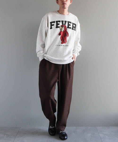 CRAFT STANDARD BOUTIQUE（クラフトスタンダードブティック）の「アニマルスウェットA（スウェット・メンズ・ネイビー/ホワイト系その他/杢グレー/ブラック・L/LL）」の16枚目の写真