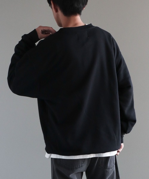 CRAFT STANDARD BOUTIQUE（クラフトスタンダードブティック）の「アニマルスウェットA（スウェット・メンズ・ネイビー/ホワイト系その他/杢グレー/ブラック・L/LL）」の21枚目の写真