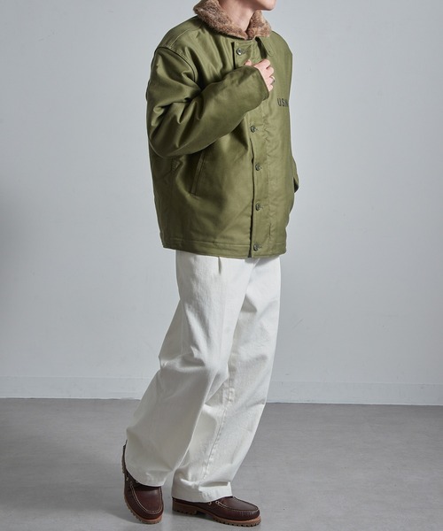 HOUSTON（ヒューストン）の「【HOUSTON】N-1 DECK JACKET(REGULAR