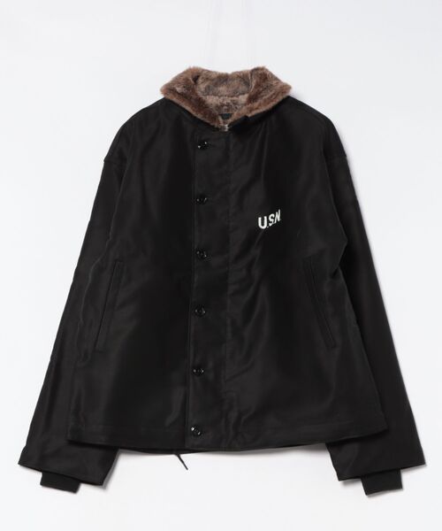 セール】【HOUSTON】N-1 DECK JACKET(REGULAR MODEL) N-1デッキ