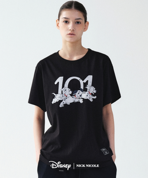 NICK&NICOLE(ニックアンドニコール)の「DISNEY BABY 101 DALMATIAN TOP_BLACK(Tシャツ/カットソー・レディース・その他・FREE)」の1枚目の写真