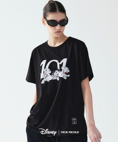 NICK&NICOLE(ニックアンドニコール)の「DISNEY BABY 101 DALMATIAN TOP_BLACK(Tシャツ/カットソー・レディース・その他・FREE)」の2枚目の写真