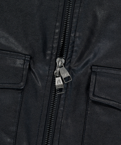 AAKAM(アーカム)の「Western Collar Leather Jacket (Black)(ライダースジャケット・レディース・その他・1/2)」の14枚目の写真