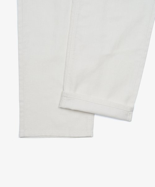 TOFFEE（トフィー）の「ナチュラルリネンデニムワイドパンツ（オフホワイト）（デニムパンツ・メンズ・その他・LARGE/MEDIUM/SMALL/X-LARGE）」の12枚目の写真